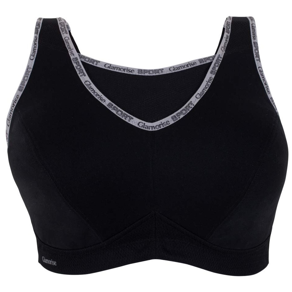 GLAMORISE SPORT No-Bounce Camisole wirefree full figure full bust 42G Sports Bra